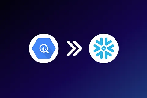 How to efficiently automate bulk data movement from Google BigQuery to Snowflake thumbnail image