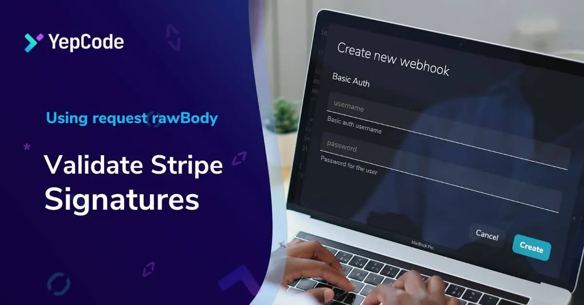 Validate Stripe Webhook Signatures using request raw body thumbnail image